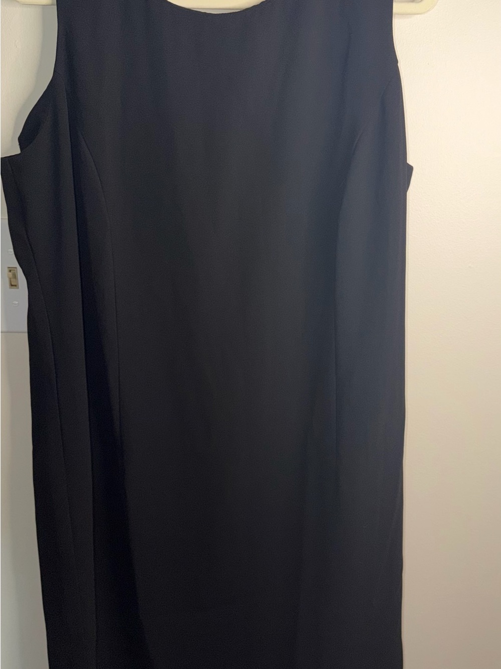 Danny & Nicole Black Sleeveless Dress Size 18W Plus Size Classic Midi